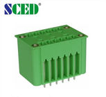 Мыжской тип PCB затыкает внутри разъем 3,50 зеленого цвета терминального блока PA66 3,81 5,08 7.62mm