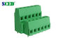 Double Levels Spring Cage Clamp PCB Terminal Block 300V PA66 Stackable Connector