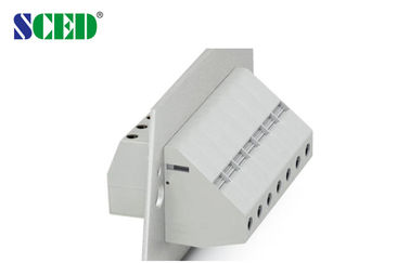 Pluggable плакировка никеля ширины терминального блока 15.1mm держателя панели 600v 75A
