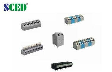 Латунные поляки LCP UL94-V0 тангажа 300V 2-28 терминального блока 3.5mm весны 10A Screwless