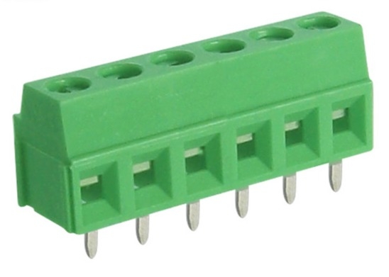 Блок PCB SCED красный терминальный с AC2000V/min выдерживает напряжение тока