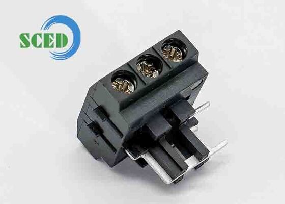 Closed End Terminal Block Connector Featuring Current Capacity 10A And Temperature Range 40°C To 105°C Electrical Wiring Component