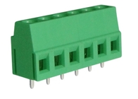 цвет поляков терминального блока 300V 10A M3 2-24 винта PCB тангажа 5.08mm зеленый