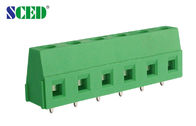 Цвет 2 тангажа типа 7.62mm евро разъема терминального блока PCB зеленый - 24P