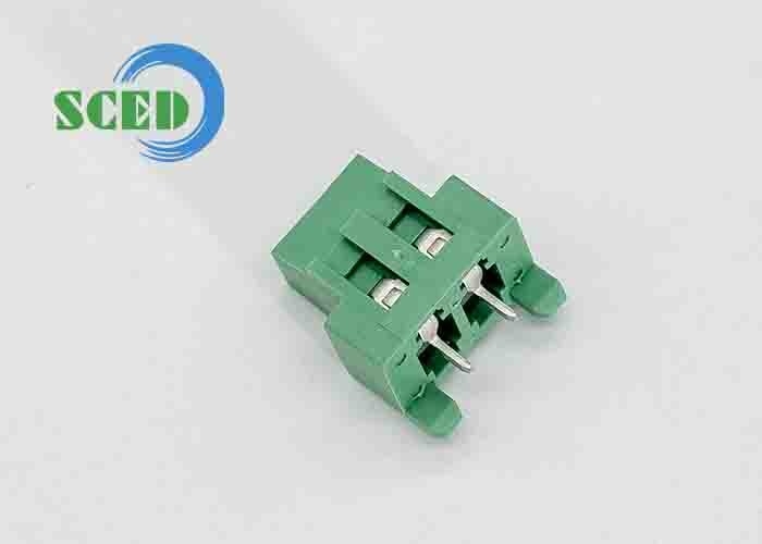 300В 10А M3 Винт 12-26 AWG Коннектор терминального блока PA66 Изоляционный материал Зеленый 5,08 мм расстояние