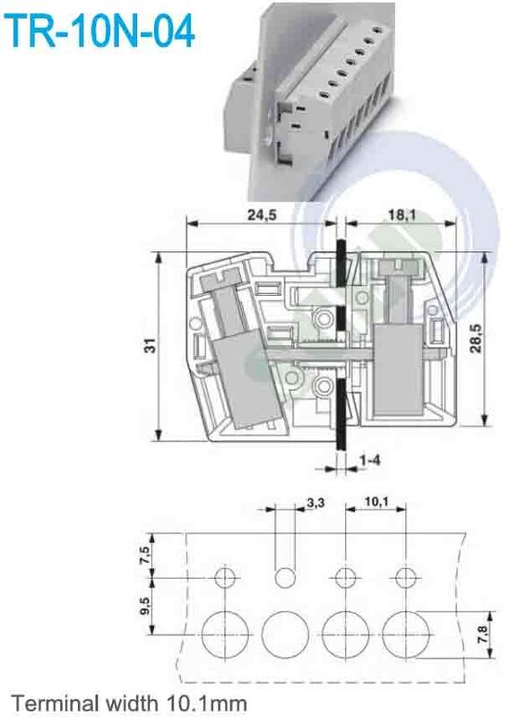 Steel Rail Material Din Rail Terminal Blocks 0.7kg Sample 1 For Free Durable Electrical Wiring Components for Industrial