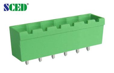 разъем терминального блока PCB 7.62mm Pluggable с мыжскими гнездами 300V 18A