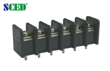 Одноуровенный тангаж 9.525mm 300V 20A терминального блока PCB барьера прямоугольный
