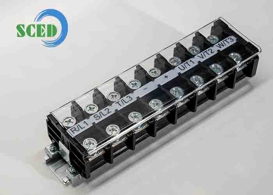 600V 101A Черный 2-20AWG PCB Высокопоточный терминальный блок для серверного сайта