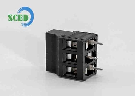 Безопасные проволочные соединения с 22-14AWG PCB терминальным блоком в белом пластиковом материале