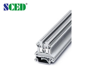 Ширина 5.2mm 300V 20A AWG28 терминальных блоков рельса гама терминальная - 12